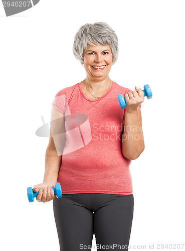 Image of Fiitness old woman 