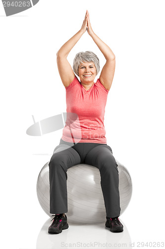 Image of Fiitness old woman 