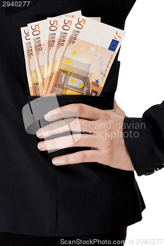 Image of Money on the pockets