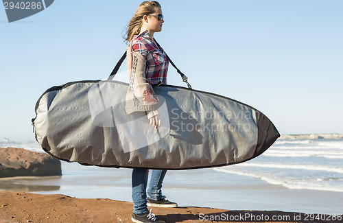 Image of Surfer girl