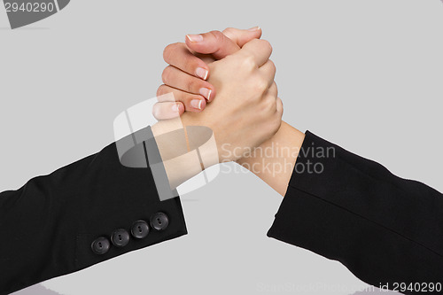 Image of Greeting hands