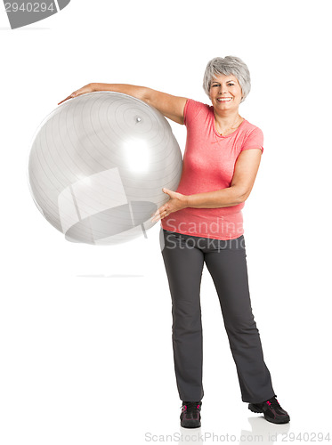 Image of Fiitness old woman 