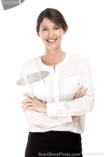 Image of Causal business woman