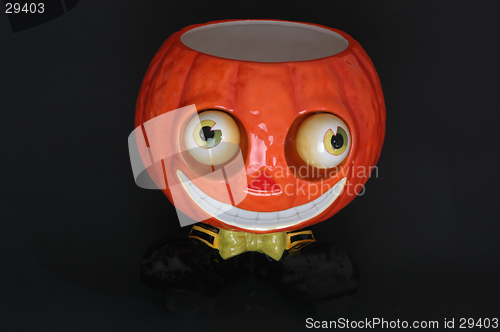 Image of ceramic pumpkin