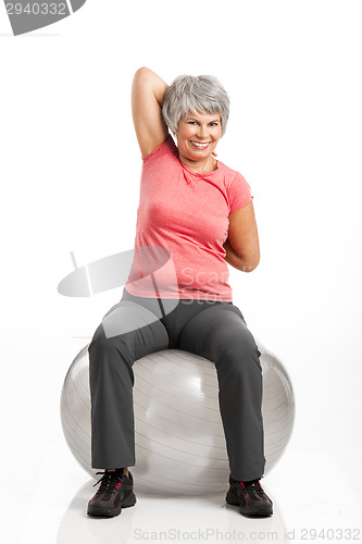 Image of Fiitness old woman 