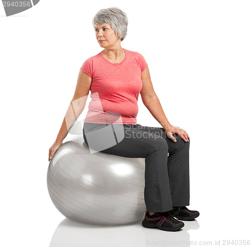 Image of Fiitness old woman 