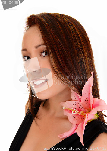 Image of Portrait of lovely girl.