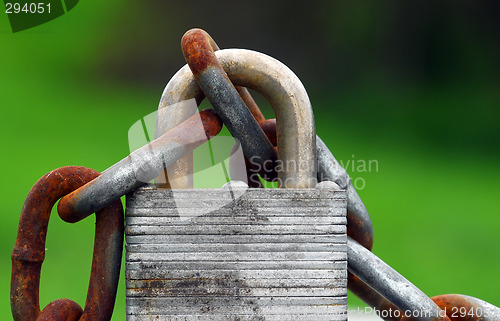 Image of Padlock and Chain