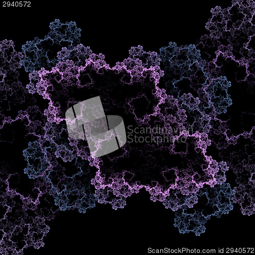 Image of Symmetrical growth of bacteria