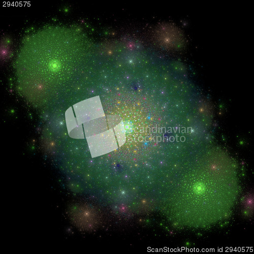 Image of Symmetrical growth of bacteria