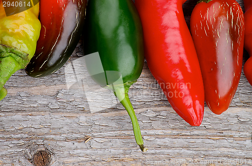 Image of Border of Chili Peppers