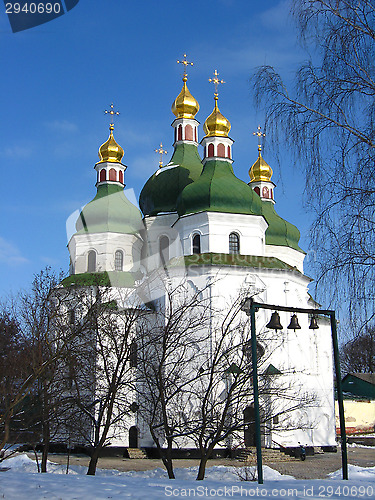 Image of Beautiful church in Priluky in Ukraine