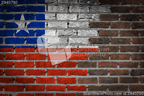 Image of Dark brick wall - Chile