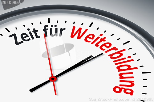 Image of Uhr mit Text