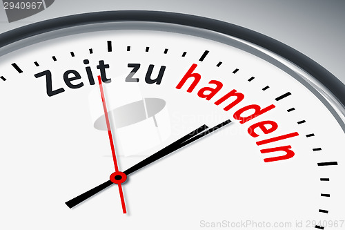 Image of Uhr mit Text