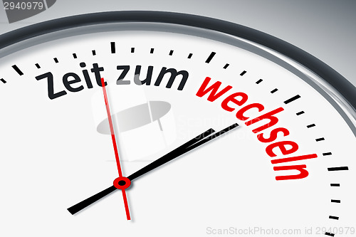 Image of Uhr mit Text