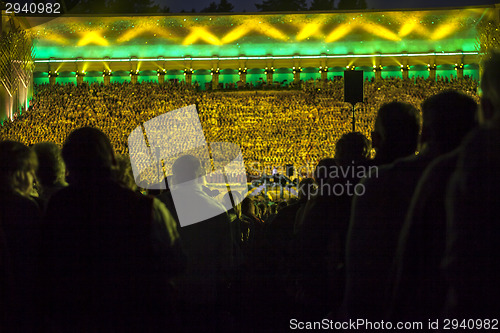 Image of The Latvian National Song and Dance Festival Grand Finale concer