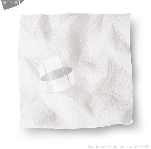 Image of Crumpled Paper Napkins