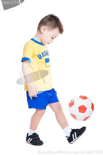 Image of Nice little Ukrainian footballer