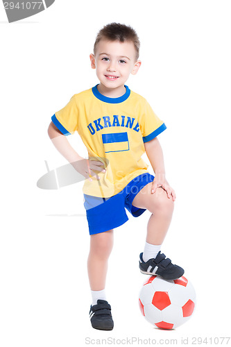 Image of Nice little Ukrainian footballer