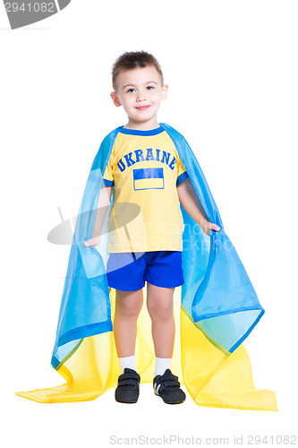 Image of Nice little Ukrainian boy