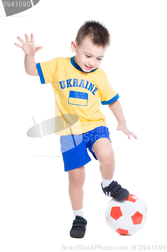 Image of Nice little Ukrainian boy