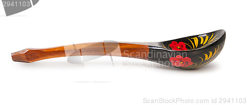 Image of Painted Wooden Spoon