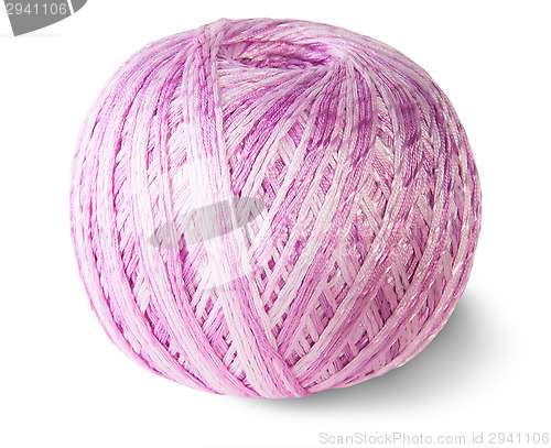 Image of Pink knitting yarn clew