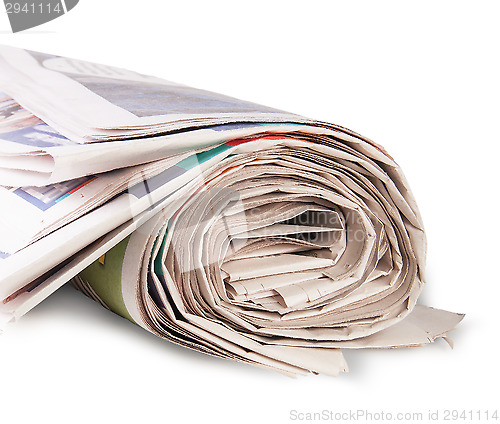 Image of Rolled Up Newspaper