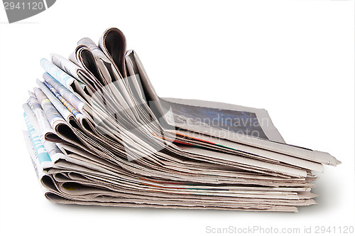 Image of Stack Of Newspapers