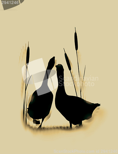 Image of Goose love card