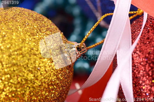 Image of Christmas balls, new year decoration