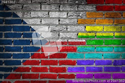 Image of Dark brick wall - LGBT rights - Czech Republic