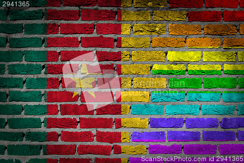 Image of Dark brick wall - LGBT rights - Cameroon
