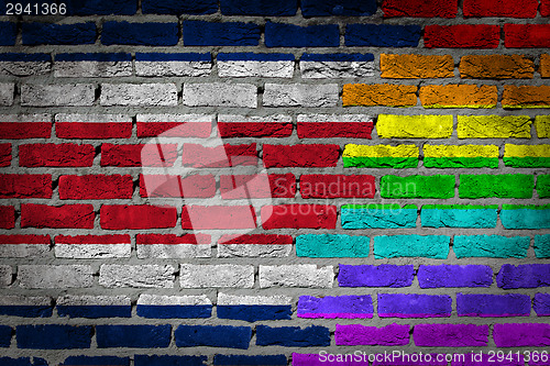 Image of Dark brick wall - LGBT rights - Costa Rica