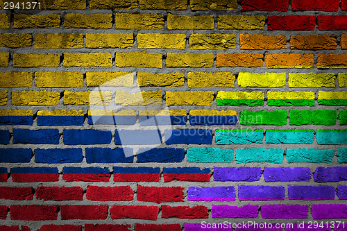 Image of Dark brick wall - LGBT rights - Ecuador