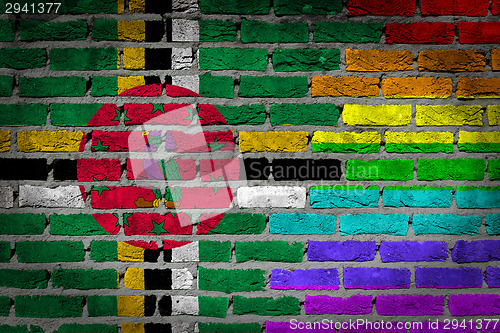 Image of Dark brick wall - LGBT rights - Dominica