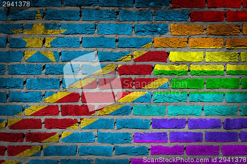 Image of Dark brick wall - LGBT rights - Congo