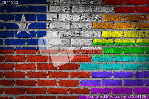 Image of Dark brick wall - LGBT rights - Chile