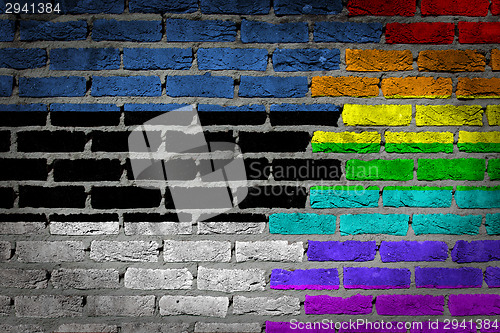 Image of Dark brick wall - LGBT rights - Estonia