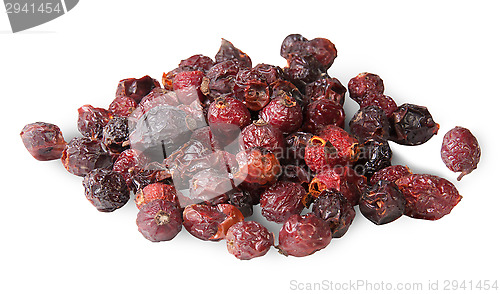 Image of Heap Of Dry Rosehip Fruit