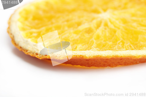 Image of Closeup of a dried orange