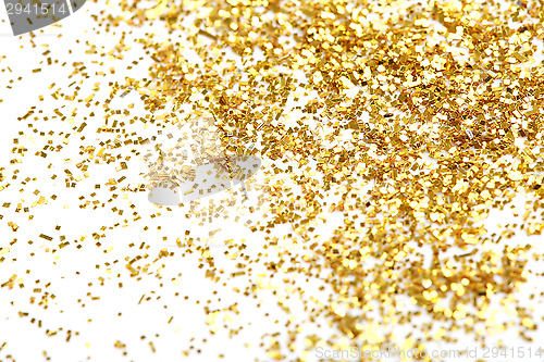 Image of Golden glitter