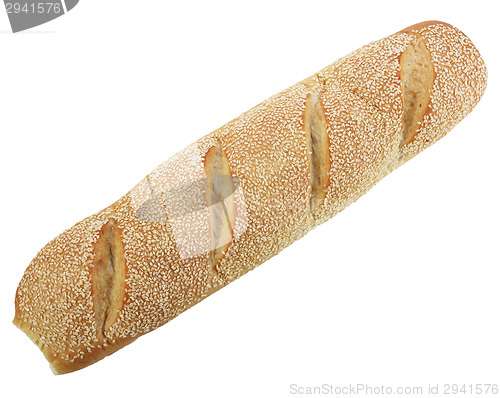 Image of Bread Loaf With Sesame Seeds