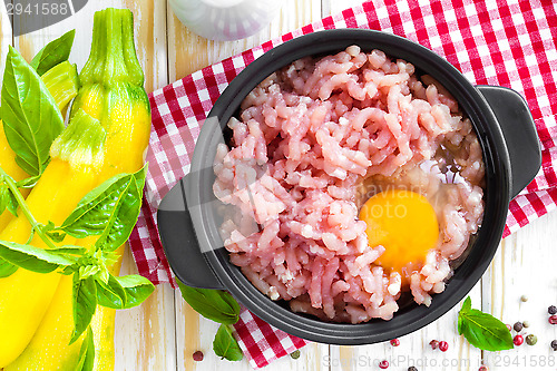 Image of Minced meat with egg