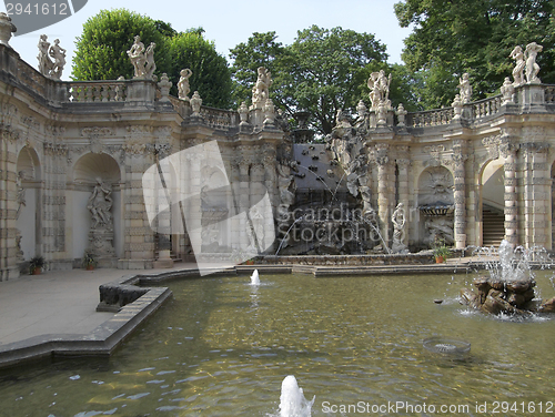 Image of Zwinger Palace in Dresden