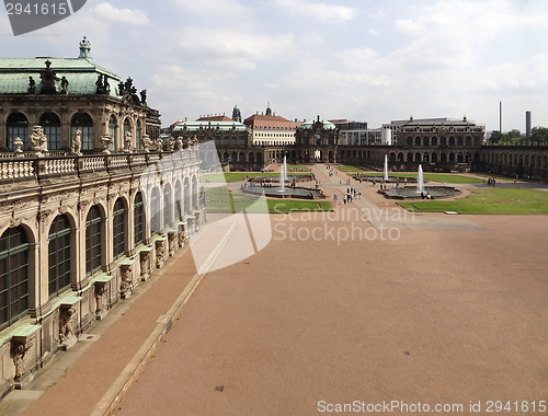Image of Zwinger Palace in Dresden