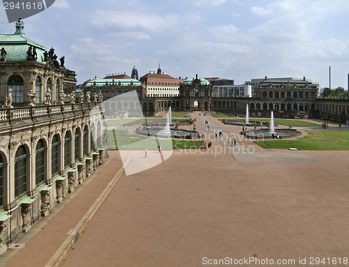 Image of Zwinger Palace in Dresden