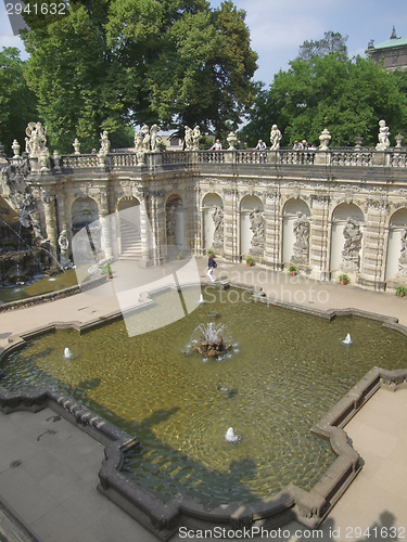 Image of Zwinger Palace in Dresden