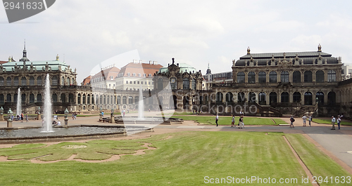 Image of Zwinger Palace in Dresden